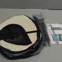 Dog Cat Playpen, Pet Puppy Portable Playpens for Outdoor Travel Crate, Indoor After Surgery Use, Foldable Dog Kennel Tent for Rabbit or Small Animals and Tent Stakes (Grey, Small)