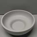 YMXYJM Large Decorative Concrete Bowl, Modern Handicraft Bowls for Home Decor, Decorative Fruit Bowl for Kitchen Counter, Stylish Key Bowl for Entry Table, Gray