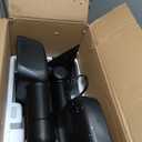 Pair Black Power Heated Towing Mirrors Compatible for 2003 2004 2005 2006 Chevy Silverado Tahoe/GMC Serria/Cadillac Escalade w/Arrow Signal Light