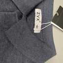 Men's Polo Sweater Fashion Collar Casual Sweater (Blue, L)