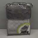 Tadpoles Quilted Stroller & Car Seat Cover - Light Grey | 27" x 20" x 2" | Made of 100% Super Soft Microfiber Polyester | Warm, Gentle & Durable | Ideal for Use as a Stroller Cover & Car Seat Cover