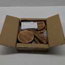 GEEBOBO 5 Tiered Tall Plant Stand for Indoor, Wood Plant Shelf Corner Display Rack, Multi-tier Planter Pot Holder Flower Stand for Living Room Balcony Garden Patio (Walnut)