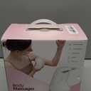 Cellulite Massager, Body Sculpting Machine, Lymphatic Drainage Massager, Handheld Electric Back Massager - White