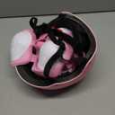 Kids Bike Helmet Set, Adjustable Helmet for Ages 2-3-5-8-14 Year Boys Girls, Toddler Pad Set with Knee and Elbow Pads for Bike, Roller, Skating, Scooter, Longboard and More Sports, (Pink) S: 18.9"-21.3"/2-8 years old