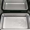 RoadPro RPLBSTOVET2 Electric Lunch Box Oven for Truck Portable Food Warmer Heated Lunch Box for Adults 12v Car Stove Van Life Travel or Construction – Deluxe, Hunter Green, 1 Quart