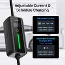 Unitek Level 1 & 2 Tesla Wall Charger - Portable EV Charger for All Tesla, 16Amp 3.5KW 240V Mobile Charger Connector for Tesla, EV Charging Station for Tesla, Tesla Home Charger for ModelY/3/S/X