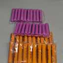 Perm Rods For Short Hair 2 Sizes Orange Purple Perm Rods Set For Black Women 40PCS Cold Wave Rods For Long Hair (40Pcs,Orange+Purple)
