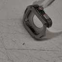 Aulumu A01 Titanium Case with Apple Watch Ultra Band 49MM | Luxury Design | Only for Apple Watch Band Ultra 1/2/3 49mm | Titanium Case with White Straps