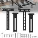 Adjustable Bed Headboard Brackets,Universal Headboard Brackets for Adjustable Bed Base for Twin/King/Queen/Full Size Bed Frame