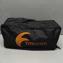 TOWOND Projector Screen and Stand, 150 inch Indoor Outdoor Projection Screen, Portable 16:9 4K HD Rear Front Movie Screen with Carry Bag Wrinkle-Free Design for Home Theater Backyard Cinema