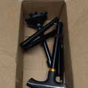 Foldable Cane with Seat&Light - Adjustable Lightweight Walking Stick for Seniors & Elderly, Portable Mobility Aid with Padded Seat and Non-Slip Base for Outdoor Walking, Hiking, and Travel Assistance