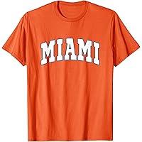 Miami - Throwback Design - Classic T-Shirt L