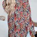 Dokotoo Women's Soft Blouse (X-Large, Blue)