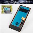 OLED for Google Pixel 6 Pro Screen Replacement for Google Pixel 6 Pro LCD Digitizer Repair Kits for Google Pixel 6 Pro GLUOG G8VOU Touch Screen Display Assembly Replacement with Frame(Black)