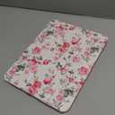 Slim Case for iPad 11th Generation A16 (2025), iPad 10th Generation (2022) Case Pink Girly, Origami Trifold Multi-Angles Stand, Protective Clear Cover with Pencil Holder, Rose