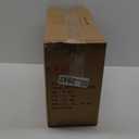 Emliviar 2-Pack Farmhouse Lantern Wall Sconces, 15" Wall Mount Outdoor Lights, Black Finish with Water Ripple Glass, XE292B-2PK-SW BK