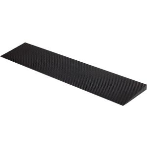1.6'' Rise Solid Rubber Wheelchair Ramp,Threshold Ramp Used for Thresholds,Doorways and Bathroom(High:1.6 Inch(Pack of 1)) Black