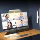 Gift Rechargeable Video Conference Light with 3 Models and 5 Brightness Levels,Built-in 3600mAh Battery for Tiktok,Facebook,Meeting,Bookshelf Ceiling, Streaming, Piano, Emergency Tube Light