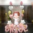 16pcs 44 Bride Balloon Bachelorette for Bride Party Decoration Bridal Shower Wedding Engagement Party Decoration Brides To Be Parties Decorations Supplies