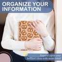 SNNDER Soft Pretzel Pattern Spiral Notebooks, Bakery Journaling Notebook for Writing, Pretzel Lover Gift, Kitchen Food Notebook for Note Taking, 5.5x8.3 Inch