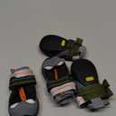 SlowTon Dog Shoes for Large Small Medium Dogs - Waterproof Dog Boots for Summer Hot Pavement, Paw Protector for Outdoor Walking Winter Snow, Anti-Slip Rubber Dog Booties for Hardwood Floor (Black, 0) (#0 (Width 1.3 inch) for 4-12 lbs)