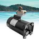 B2854 Pool Pump Motor 1.5 HP Square Flange 56Y Frame 1.1 Service Factor 230/115 Volts 8.0/16.0 Amps Replaces Cen-tury 1-1/2 HP Pool Pump Motor B854 Compatible with Pentair WhisperFlo Pumps Etc