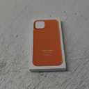 Apple Leather Case for iPhone 14 Plus w/ MagSafe - Orange
