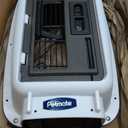 Petmate Dog Crates for Small Dogs & Cat Carriers, Two-Door Plastic Pet Kennel, Top & Front Loading, Made in USA, 19", White
