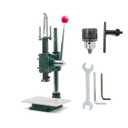 Multi-Function Hand Press and Hole Punch Machine for Stamping Leather Stitching Holes with 1.5-13MM Chuck and 4.4cm Press Plate Get Your Craft Work Slient (YVK-16S-PP-CK1)