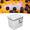 Insulated Portable Cooler, 6L Cooler Box, Camping Cooler, Insulated Hard Cooler Lunch Box with Ice Retention and Heavy Duty Handles for Food Freshness and Drink Cool