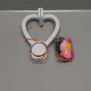 Interactive Cat Toys for Indoor Cats: Automatic Flying Bird Feather Wand Chase Exercise Enrichment Stimulation, USB Rechargeable Durable Safe Hanging Toy for Bored Kittens Adult Multi Cat Households (White)