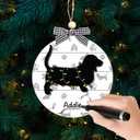 Basset Hound Ornament for Christmas Tree, 2024 Basset Hound Dog Ornament Personalized, Basset Hound Dog Christmas Tree Ornament, Christmas Keepsake for Dog Owner Dog Mom, Custom Gifts for Pet Lovers