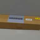 Industrial Curtain Rods for Windows 28 to 48 Inches, Blackout Wrap Around Curtain Rod, for Indoor and Outdoor, 7/8 Inch Diameter, 33 to 45 Inches, Black