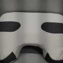 SAHEYER Side Sleeper Pillow with Arm Holes, 2 in 1 Shoulder Relief System for Rotator Cuff Pain, Memory Foam Pillow for Adults with 3 Arm Place Hole - for Side, Back and Stomach, Black