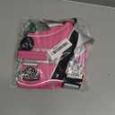 Bolux Dog Harness, No-Pull Reflective Dog Vest, Breathable Adjustable Pet Harness with Handle for Outdoor Walking - No More Pulling, Tugging or Choking (Fuchsia, Medium (Pack of 1))