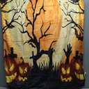 Halloween Blanket, Pumpkin Halloween Throw Blanket, Soft Cozy Flannel Fall Spooky Blankets for Party Couch Sofa Bed Home, Ideal Gifts for Kids Adults Family (Yellow, 60x80 inch)