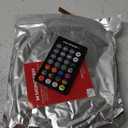 Monster 13.1ft Color Flow Multi-Color LED Light Strip, Indoor, Fun Flash Mode, Remote Control, Dimmable, Self Adhesive, Timer, 120 RGB+IC LEDs, USB Powered, Multi-White, Sound Reactive