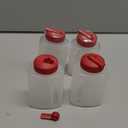 Rubbermaid Juice Box, Litterless, 8.5 Oz / 250 Ml (Pack of 4)- Red