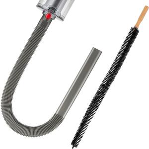 Dryer Vent Cleaner Kit for Dyson Gen5 V15 V15s V12 V11 V10 V9 V8 V7 Lint Vacuum Attachments Detect Absolute Cyclone Outsize Slim Vacuum Cleaner Crevice Flexible Dryer Lint Remove Tool