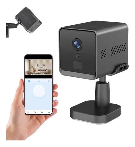 Mini WiFi Camera 2K HD Tiny Cam 360 Degree Rotate Wireless Nanny Cam with Night Vision Motion Detection Alerts Long Battery Life Camera for Indoor and Outdoor