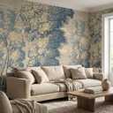 Bormia Forest Peel and Stick Wallpaper Woodland Landscape Wall Murals
137"x96", Self-adhesive Canvas, for Bedroom Living Room Bathroom