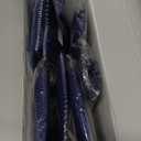 Kochorie 360 Pieces Navy Blue Plastic Cutlery Set Disposable Plastic Utensils Heavy Duty Flatware Set Include 120 Knives 120 Forks 120 Spoons for Wedding Birthday Party Supply