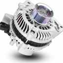 80Amp 1.8L New Alternator AMT0187 Compatible with 2006 2007 2008 2011 Honda Civic L4 1.8L 1799CC, for 2009 2010 Honda Civic L4 1.8L 1799CC (Only for MFI), 12V CW, Replace# A2TC1391 400-48050