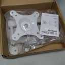 PlusAcc Wall Mount for Show 21 & Show 15 & 13-27 Inch Monitors TVs, Adjustable Full Motion Mounting Shelf with 17" Extension Arm, Rotation Swivel Tilt Wall Stand Bracket, Hold Up to 33lbs (White)