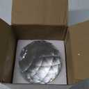 Clear Glass Crystal Ball Prism Suncatcher Rainbow Maker, Sphere Faceted Gazing Ball for Window, Feng Shui, Home Office Garden Decoration(100mm/3.94inch)