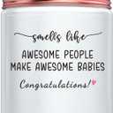 New Mom Gifts for Women After Birth, New Dad New Parents Gifts Package First Time New Baby Candle Mothers Day Christmas Fathers Day Gift