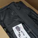 Groxkox Cat Carrier for 2 Cats, Foldable Double Cat and Dog Carrier, Small to Medium Size, 2 Front Zippered Compartments,Two Pets Carrier for Outdoor Travel,Mulitple Cat Carrier (Black)