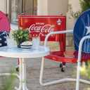Leigh Country CP 98105 60 Qt Coca-Cola Ice Cold (Embossed) Cooler, Red