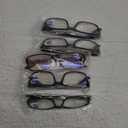 Kerecsen Reading Glasses 5 Pairs Quality Readers Spring Hinge Glasses for Reading for Men and Women (5 Mix Color, 2.75, x)