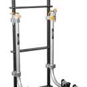 Quick Products QP-LA-102 Aluminum Ladder-Mount Bike Rack for Standard RV Ladder - Holds Two Bikes